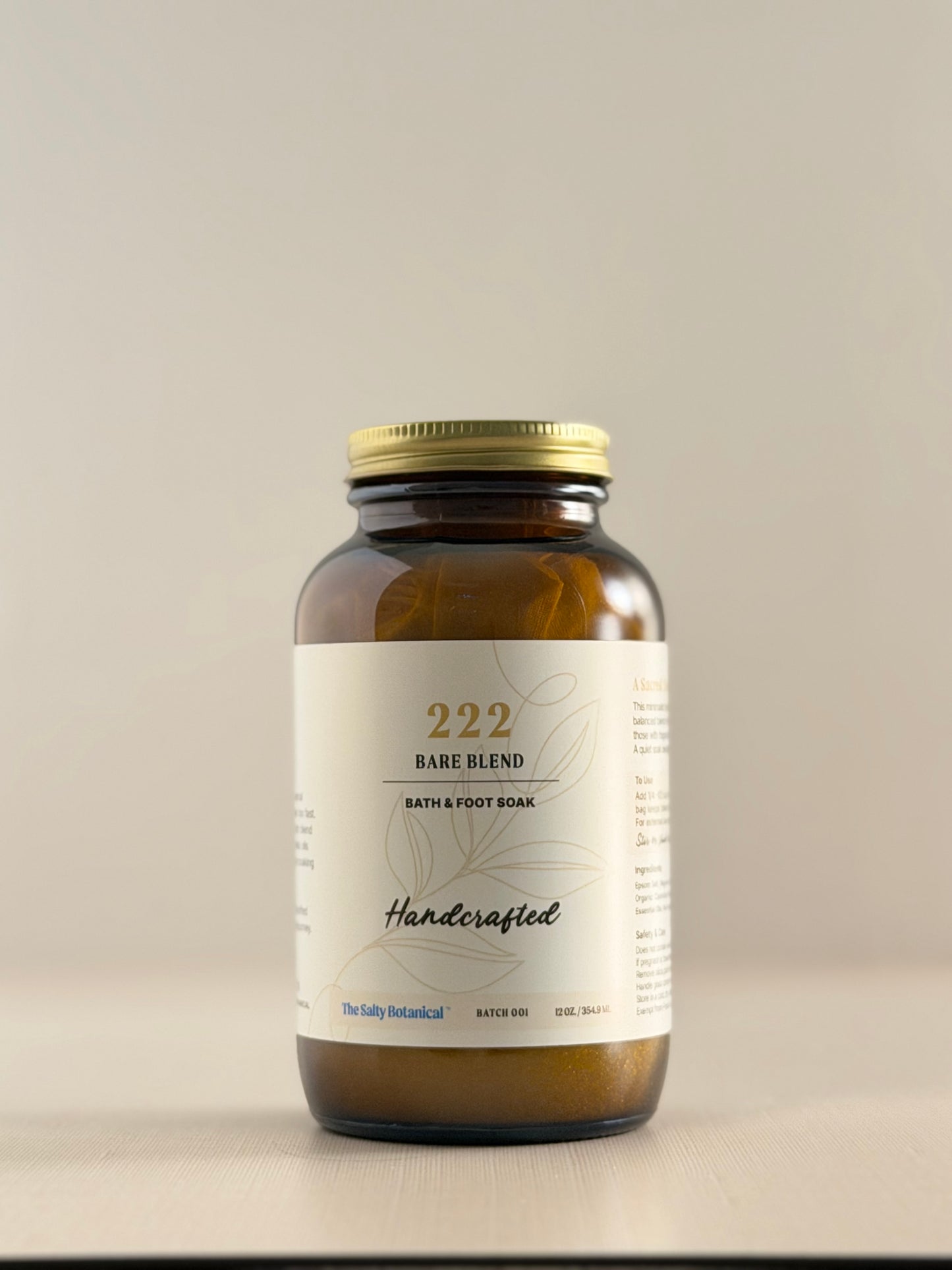 222 Bare Blend | Bath & Foot Soak